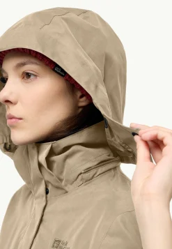 Jack Wolfskin Vestes D'Hiver|Vestes 3-En-1-Baylight 3in1 Coat W