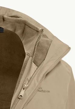 Jack Wolfskin Vestes D'Hiver|Vestes 3-En-1-Baylight 3in1 Coat W