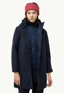 Jack Wolfskin Vestes D'Hiver|Vestes 3-En-1-Baylight 3in1 Coat W