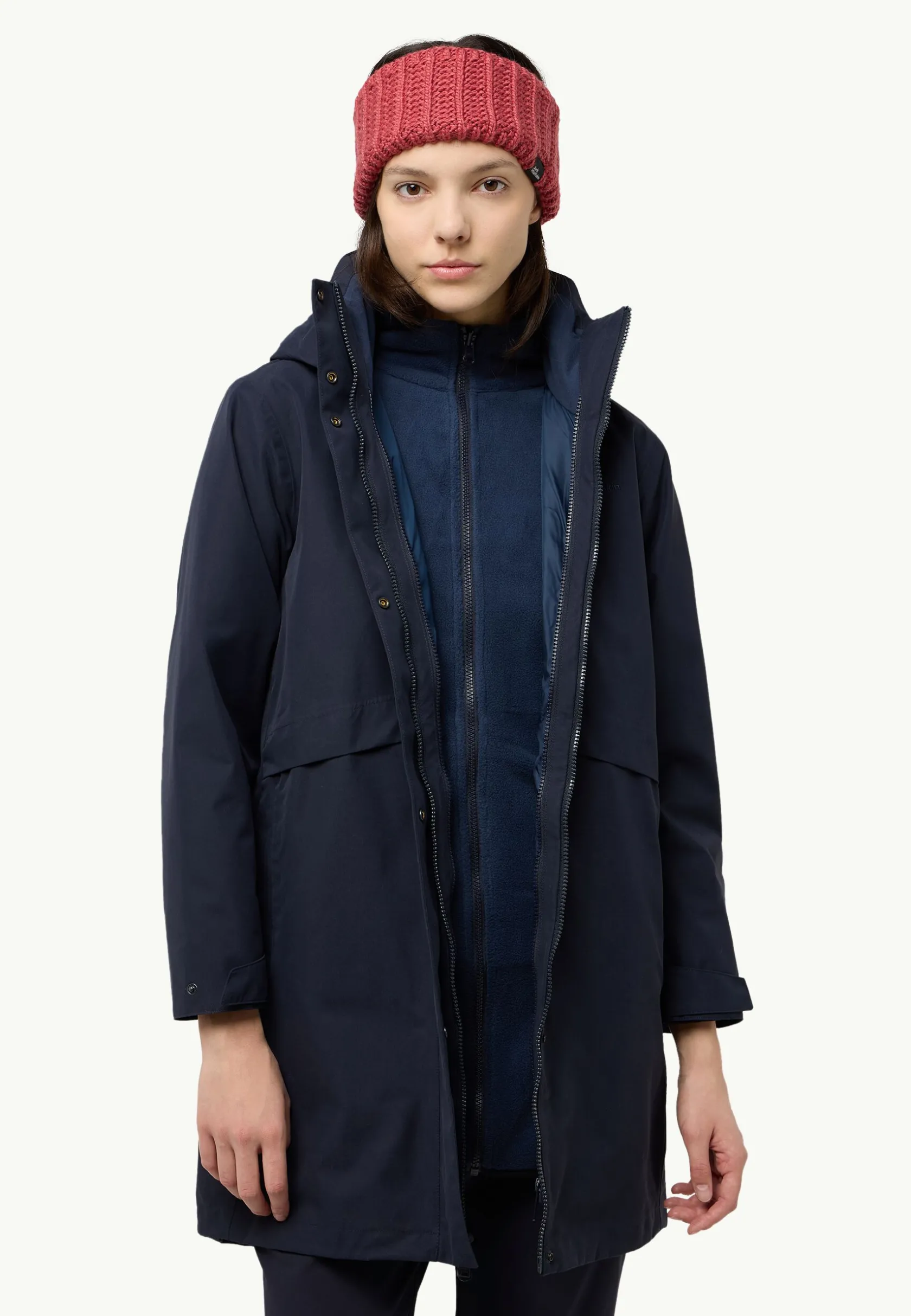 Jack Wolfskin Vestes D'Hiver|Vestes 3-En-1-Baylight 3in1 Coat W