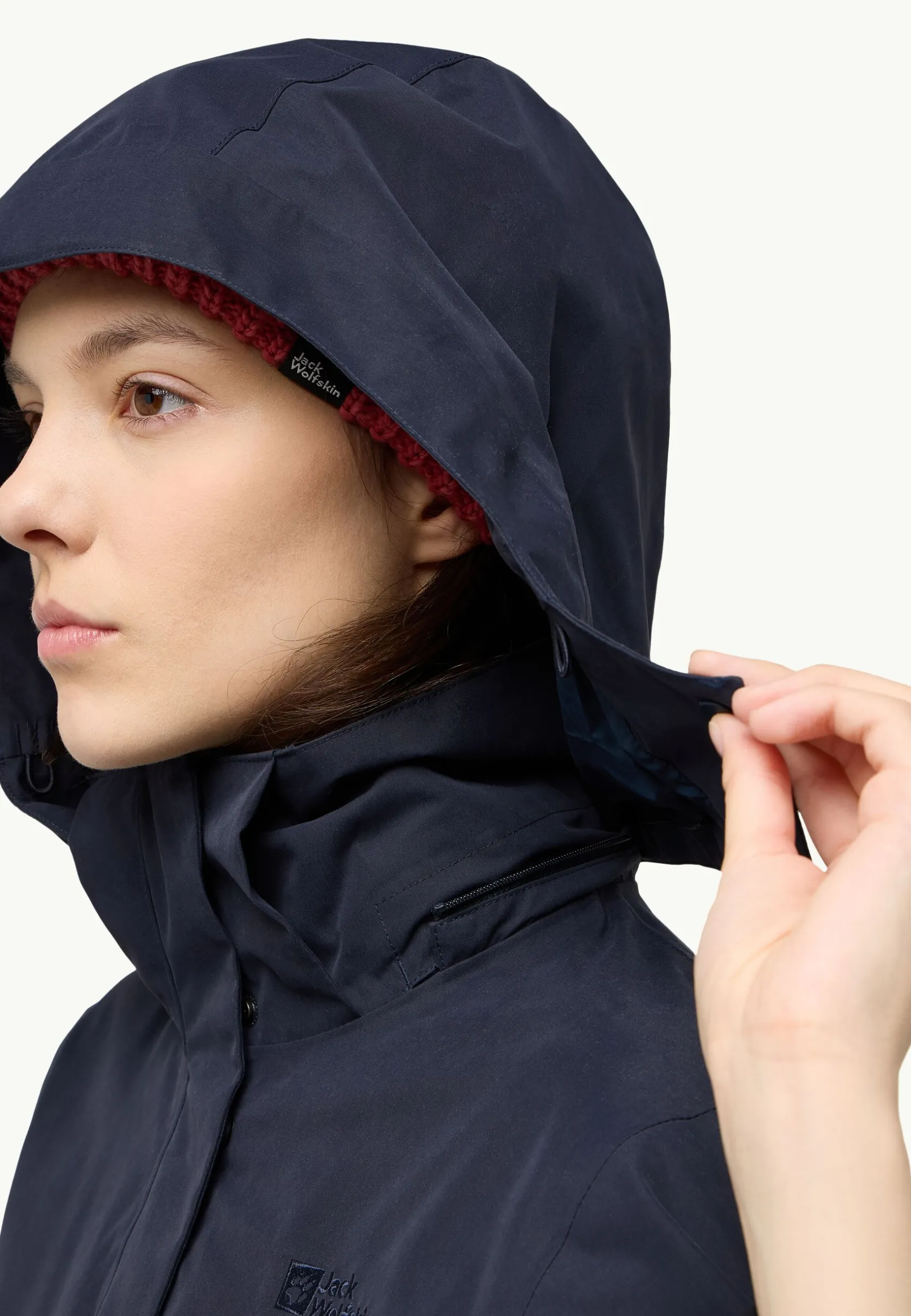 Jack Wolfskin Vestes D'Hiver|Vestes 3-En-1-Baylight 3in1 Coat W