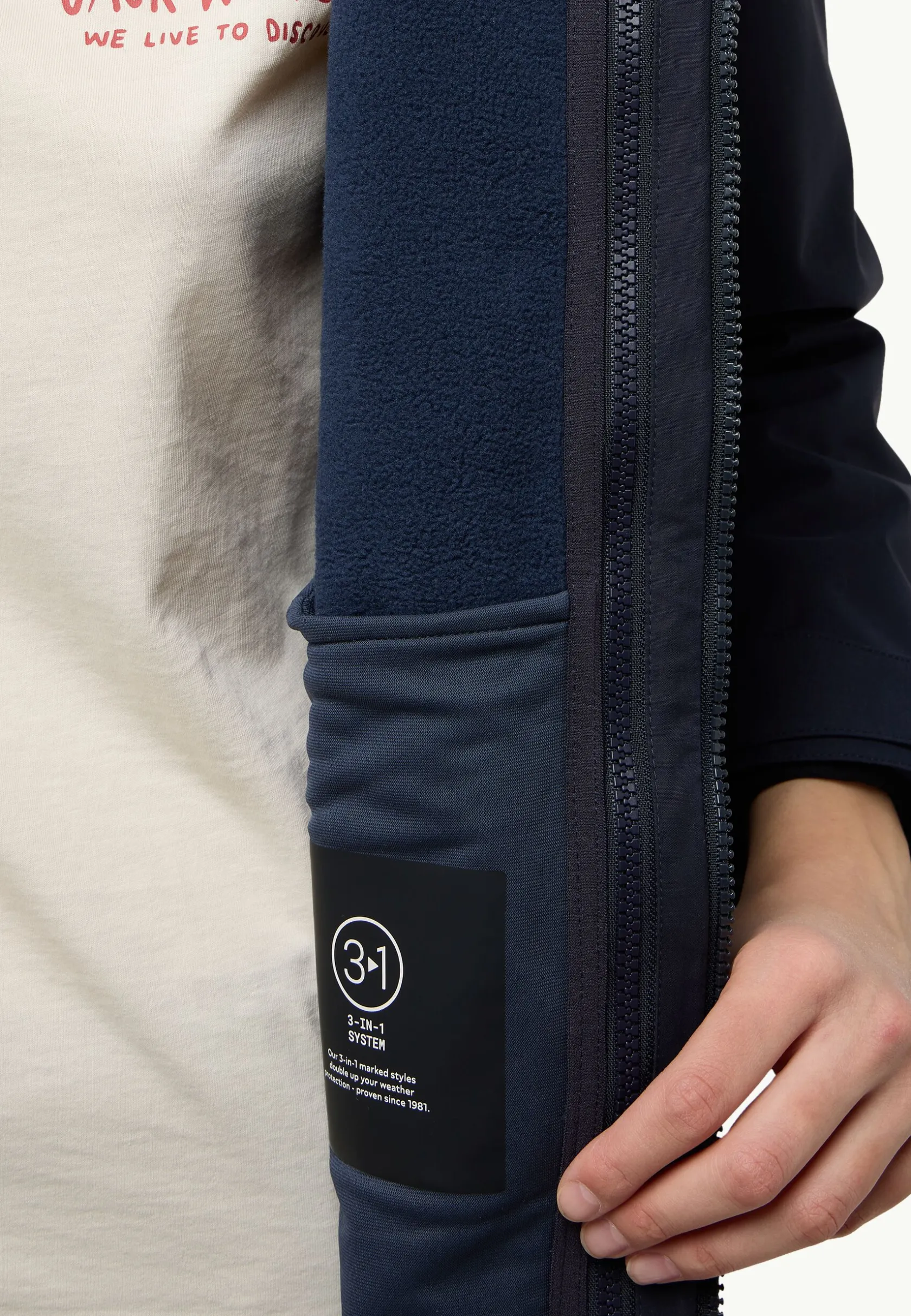 Jack Wolfskin Vestes D'Hiver|Vestes 3-En-1-Baylight 3in1 Coat W