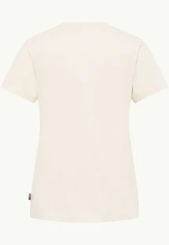 Jack Wolfskin T-Shirts & Hauts Manches Longues-Bergblick T W panna cotta