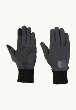 Jack Wolfskin Lifestyle|Gants-Bike Commute Glove M Phantom