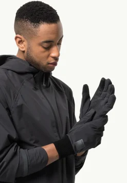 Jack Wolfskin Lifestyle|Gants-Bike Commute Glove M Phantom