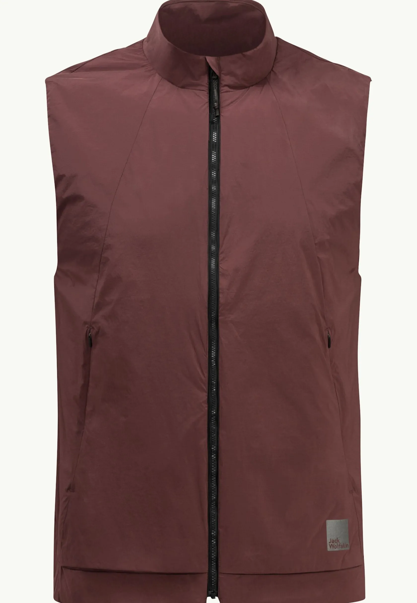 Jack Wolfskin Lifestyle|Vestes Intermédiaires-Bike Commute Ins Vest M dark maroon