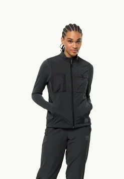 Jack Wolfskin Lifestyle|Couches Intermédiaires & Vestes En Polaire-Bike Commute Ins Vest W Phantom