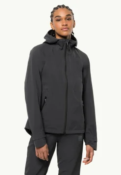 Jack Wolfskin Lifestyle|Vestes Intermédiaires-Bike Commute Mono Jkt W Phantom