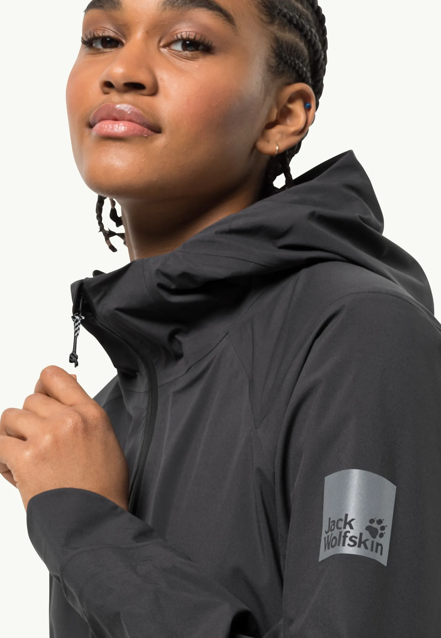 Jack Wolfskin Lifestyle|Vestes Intermédiaires-Bike Commute Mono Jkt W Phantom