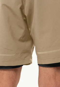 Jack Wolfskin Lifestyle|Faire Du Vélo-Bike Commute Shorts M