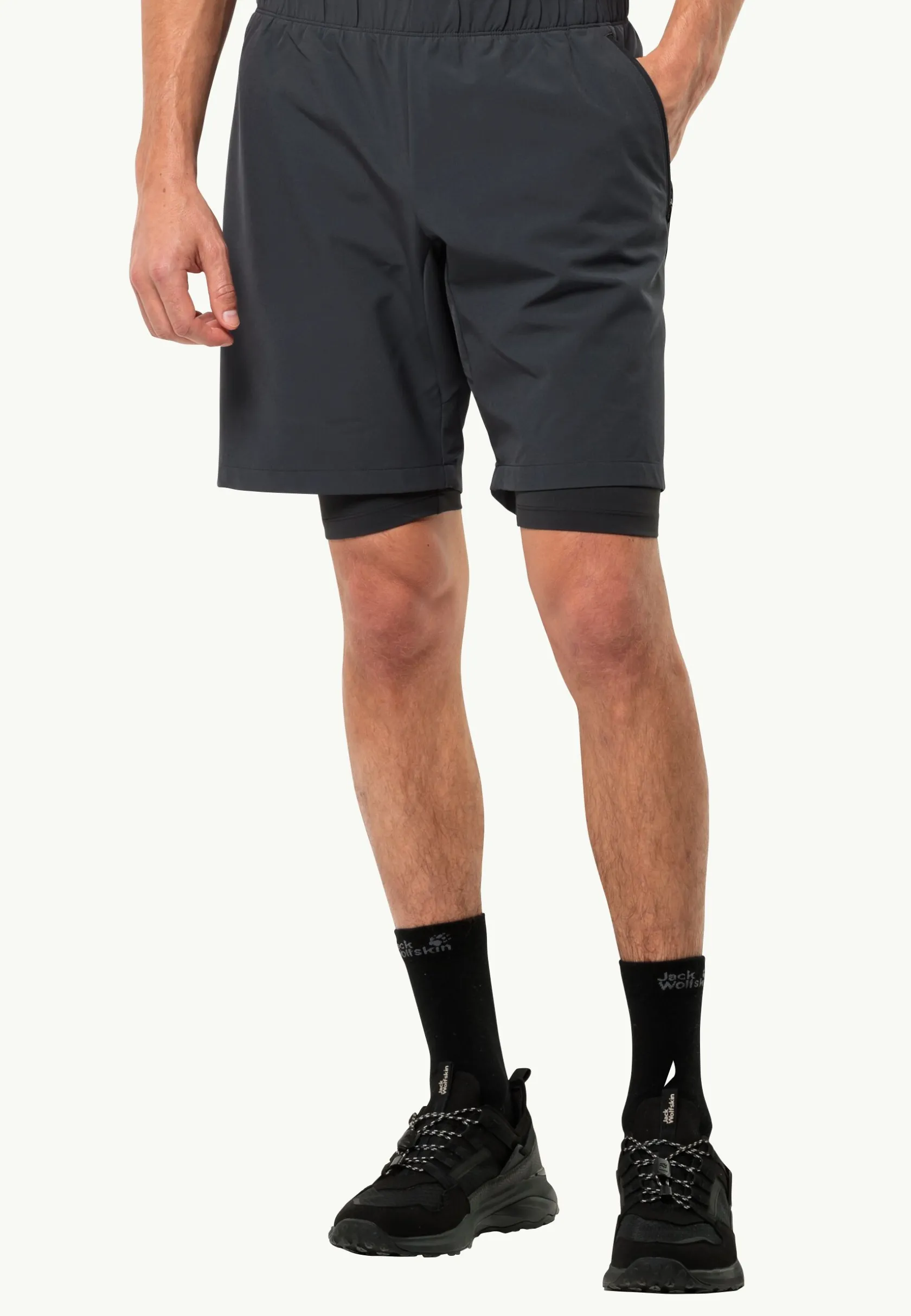 Jack Wolfskin Lifestyle|Faire Du Vélo-Bike Commute Shorts M