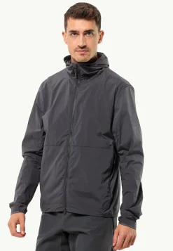 Jack Wolfskin Lifestyle|Faire Du Vélo-Bike Commute Wind Jkt M Phantom