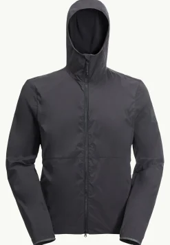 Jack Wolfskin Lifestyle|Faire Du Vélo-Bike Commute Wind Jkt M Phantom