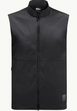 Jack Wolfskin Lifestyle|Faire Du Vélo-Bike Commute Wind Vest M Phantom