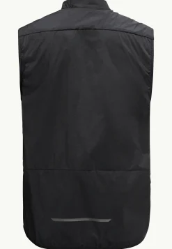 Jack Wolfskin Lifestyle|Faire Du Vélo-Bike Commute Wind Vest M Phantom