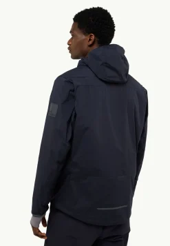 Jack Wolfskin Vestes Intermédiaires|Vestes D'Hiver-Bike Commute Xt Jkt M dark navy