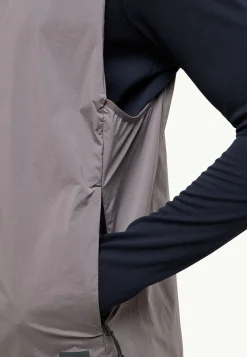 Jack Wolfskin Vestes Intermédiaires|Gilets-Bike Commute Xt Vest M dark taupe