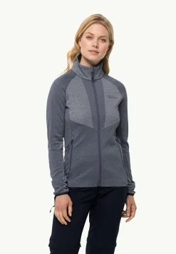 Jack Wolfskin Randonnée|Polaire-Blattsteig Fz W