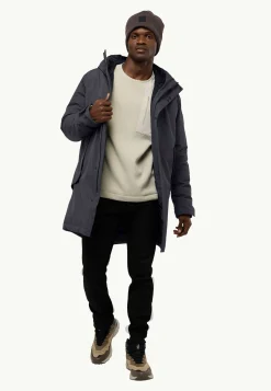 Jack Wolfskin Vestes D'Hiver|Vestes De Pluie-Brandenburger Coat M Rds