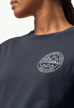 Jack Wolfskin Lifestyle|T-Shirts & Hauts Manches Longues-Campfire T W