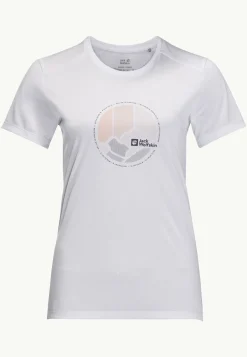 Jack Wolfskin Randonnée|Hauts Techniques-Crosstrail Graphic T W