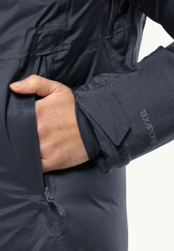 Jack Wolfskin Randonnée|Vestes Intermédiaires-Cyrox 2l Down Jkt W Graphite