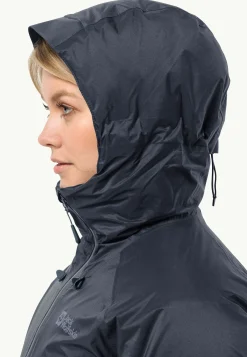 Jack Wolfskin Randonnée|Vestes Intermédiaires-Cyrox 2l Down Jkt W Graphite