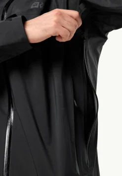 Jack Wolfskin Randonnée|Vestes Intermédiaires-Cyrox 3l Jkt M Phantom