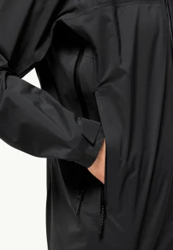 Jack Wolfskin Randonnée|Vestes Intermédiaires-Cyrox 3l Jkt M Phantom