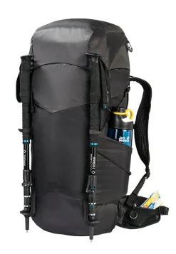 Jack Wolfskin Randonnée|Sacs À Dos De Randonnée-3d Aerorise 40 silver all over