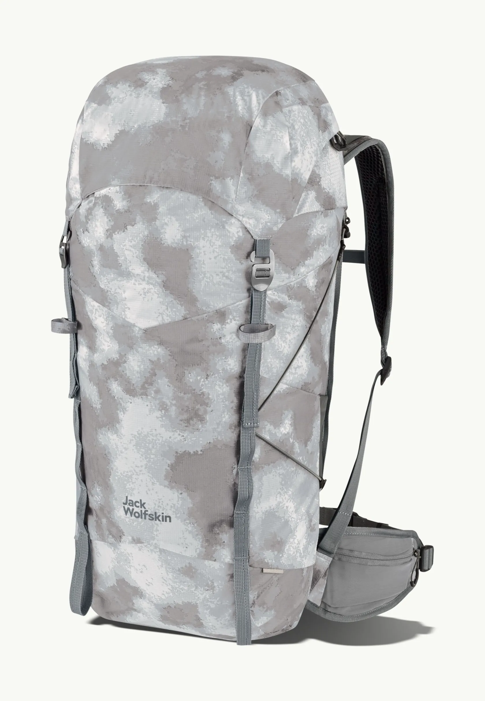 Jack Wolfskin Randonnée|Sacs À Dos De Randonnée-3d Aerorise 40 silver all over