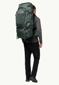 Jack Wolfskin Sacs À Dos De Randonnée|Sacs À Dos De Trek-Denali 75|10 Men slate green