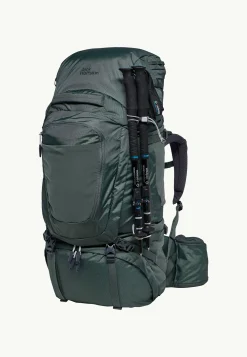 Jack Wolfskin Sacs À Dos De Randonnée|Sacs À Dos De Randonnée-Denali 65|10 Women slate green