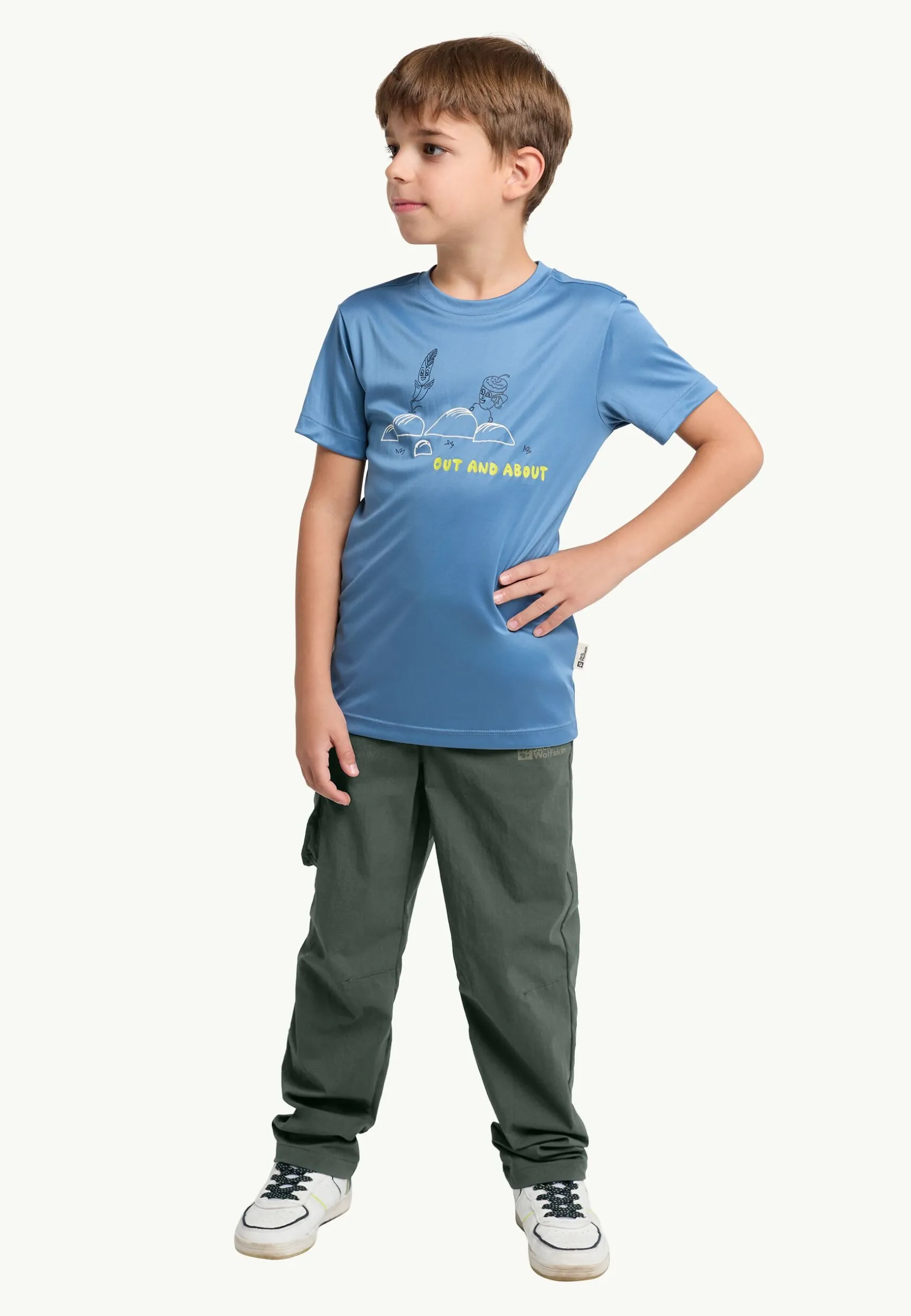 Jack Wolfskin Pantalon De Loisirs|Pantalons De Randonnée-Desert Pants K