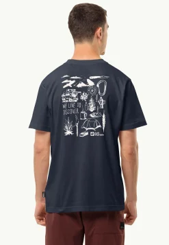 Jack Wolfskin Lifestyle|T-Shirts & Hauts Manches Longues-Discover T M