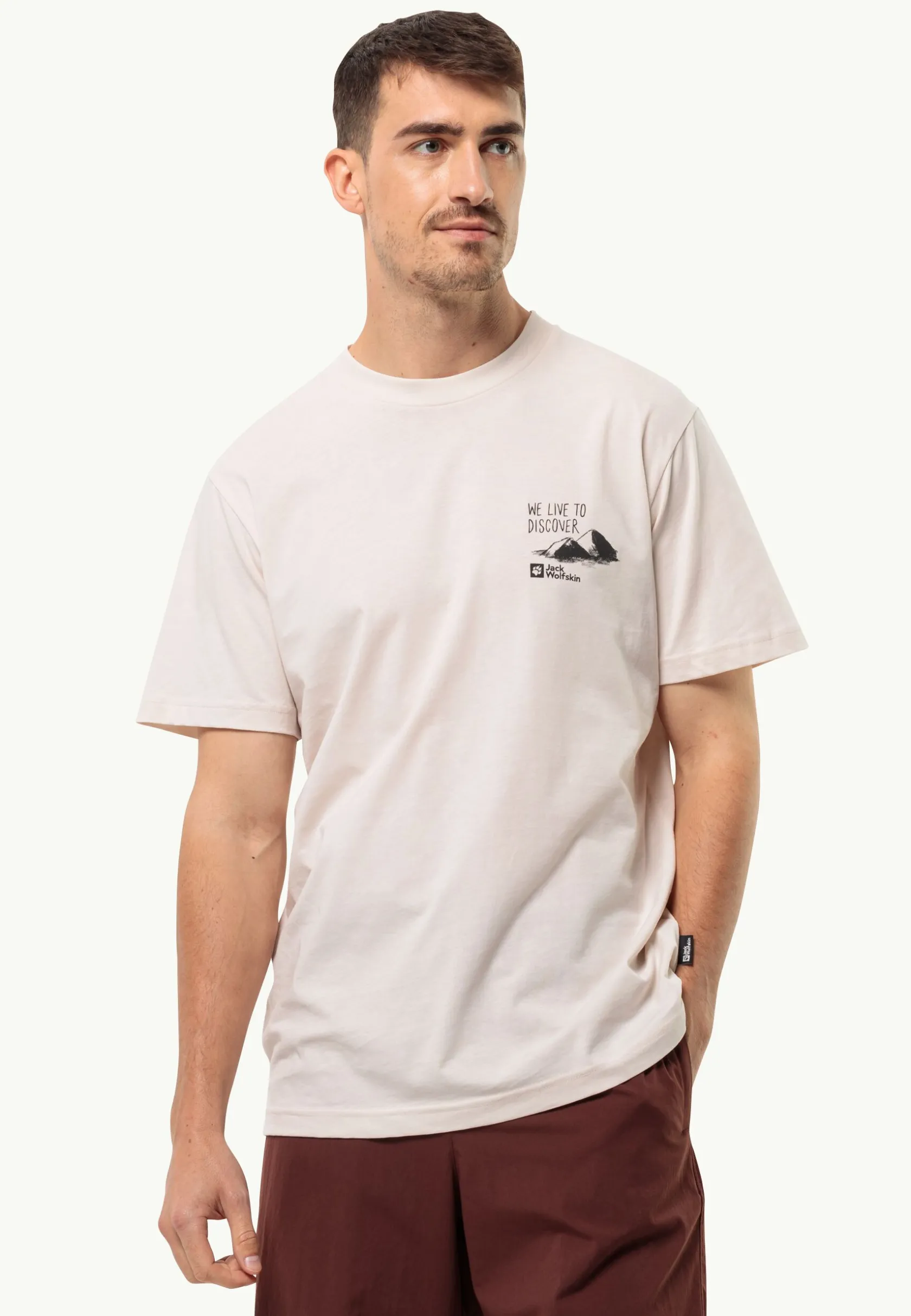 Jack Wolfskin Lifestyle|T-Shirts & Hauts Manches Longues-Discover T M