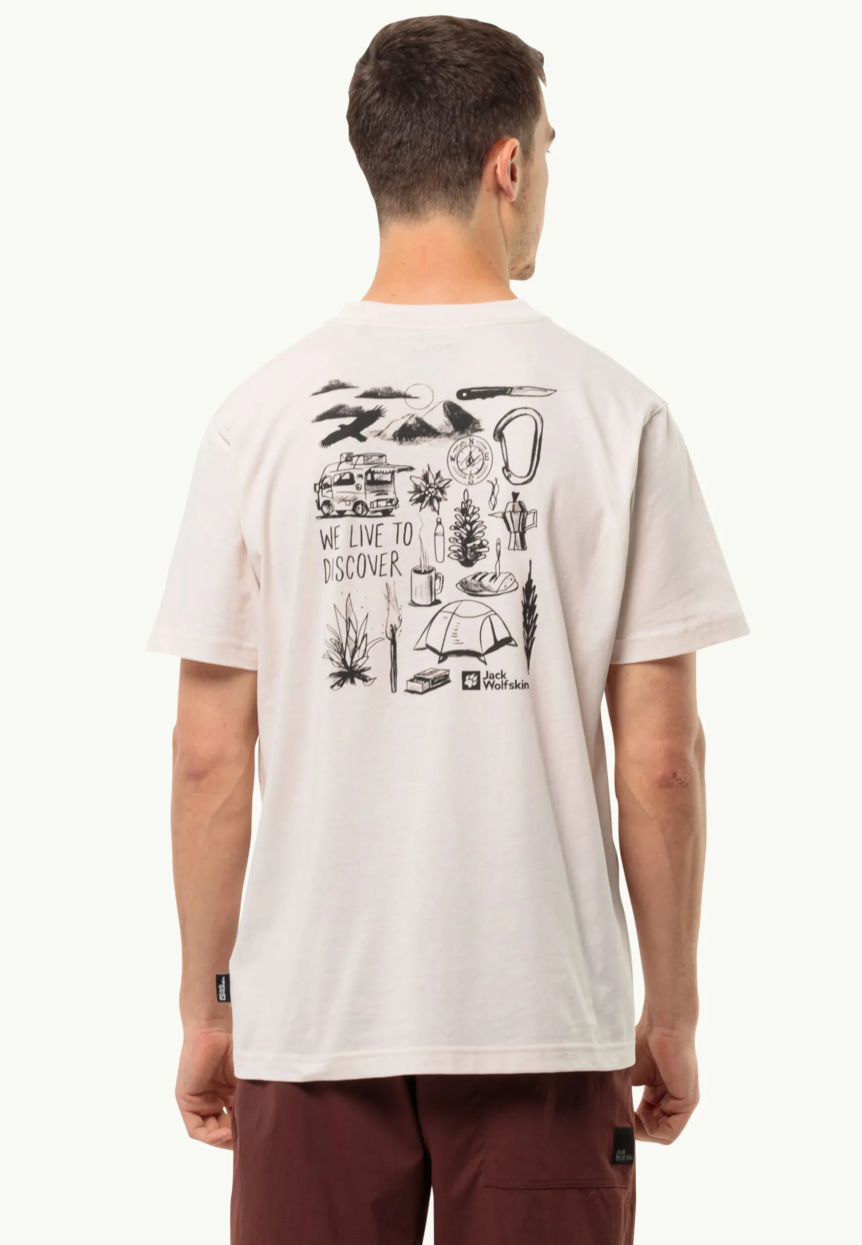 Jack Wolfskin Lifestyle|T-Shirts & Hauts Manches Longues-Discover T M