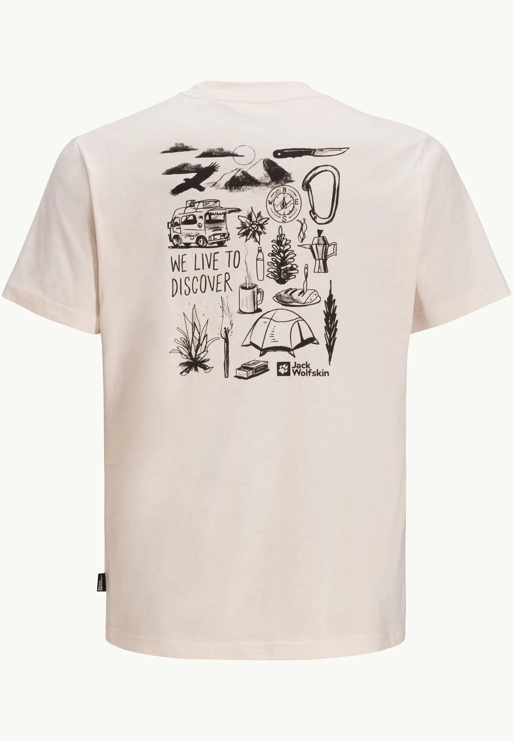 Jack Wolfskin Lifestyle|T-Shirts & Hauts Manches Longues-Discover T M