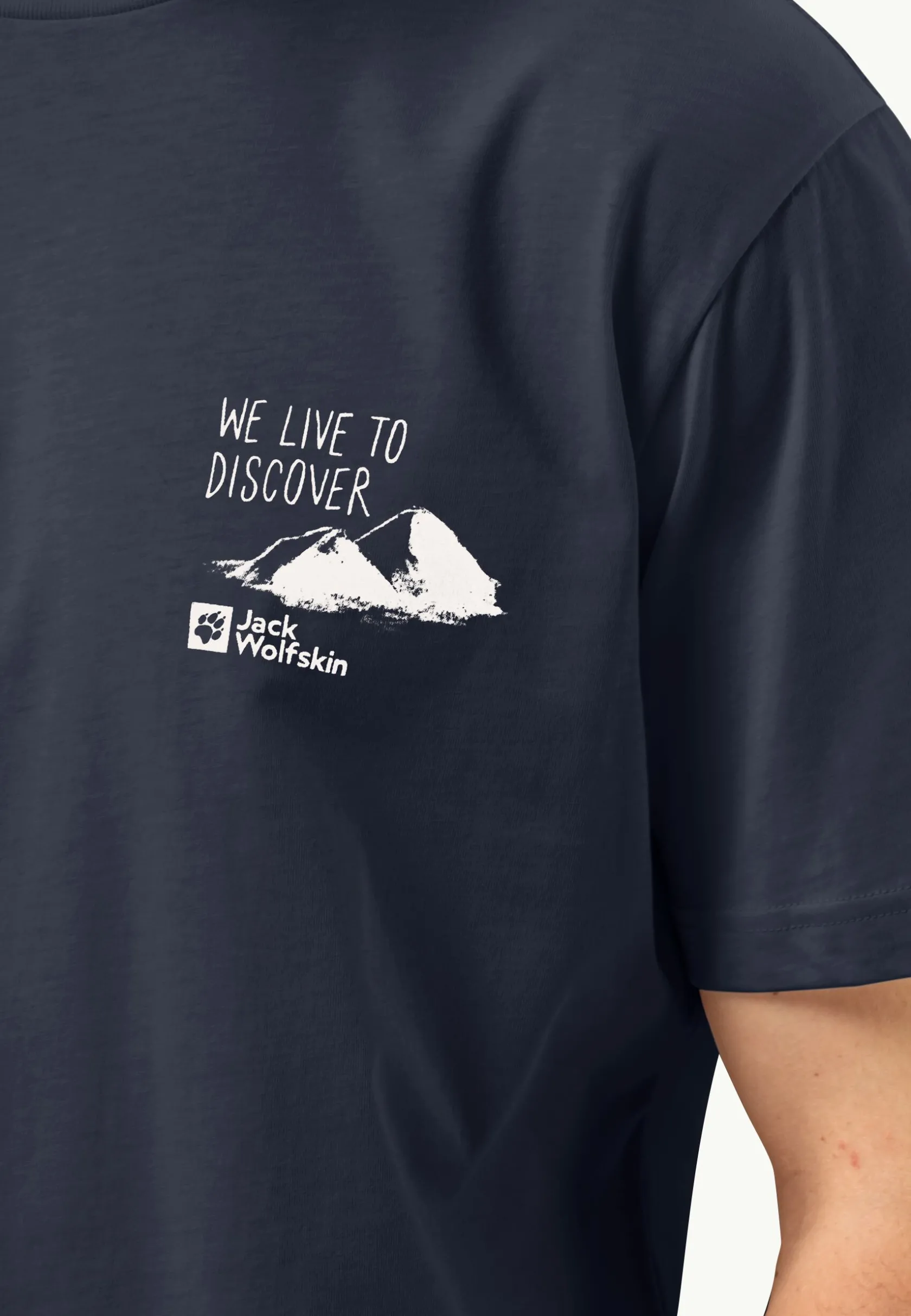 Jack Wolfskin Lifestyle|T-Shirts & Hauts Manches Longues-Discover T M