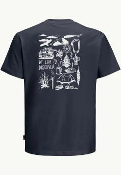 Jack Wolfskin Lifestyle|T-Shirts & Hauts Manches Longues-Discover T M