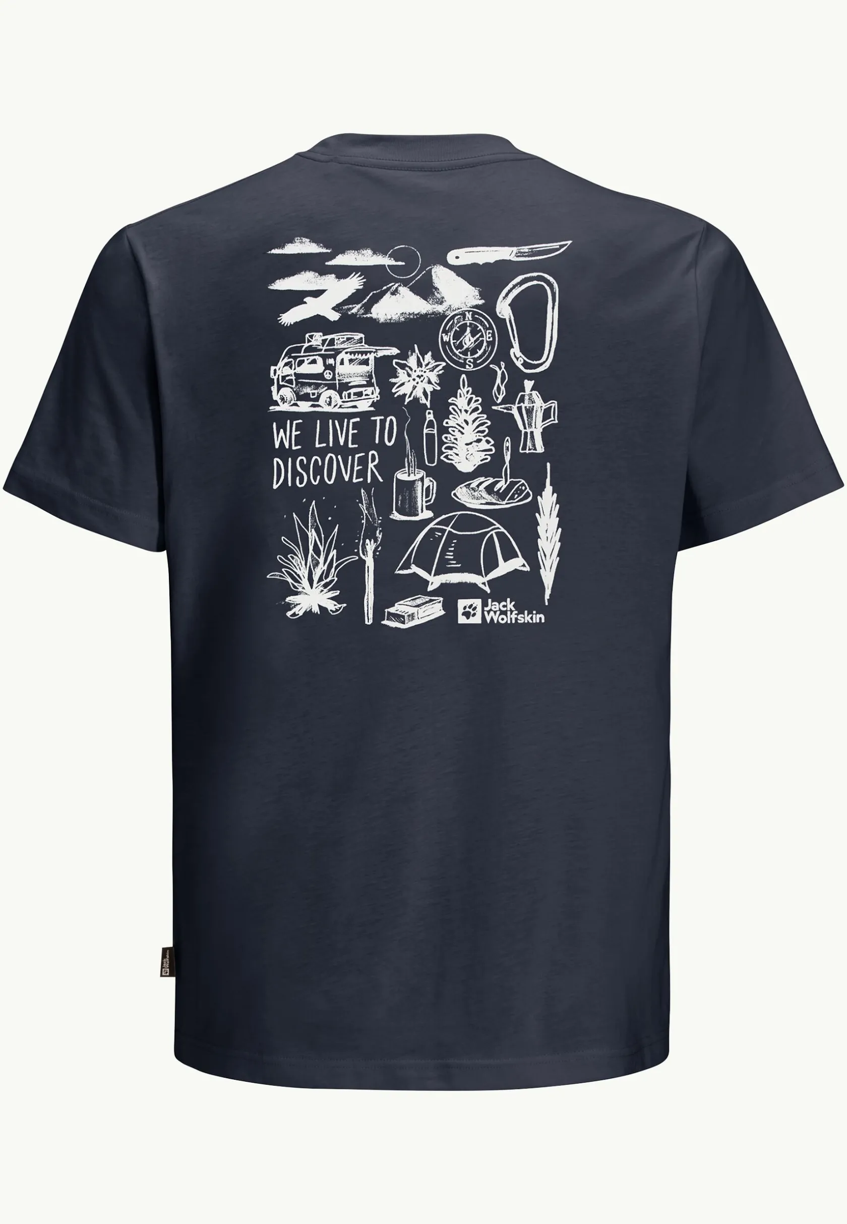 Jack Wolfskin Lifestyle|T-Shirts & Hauts Manches Longues-Discover T M