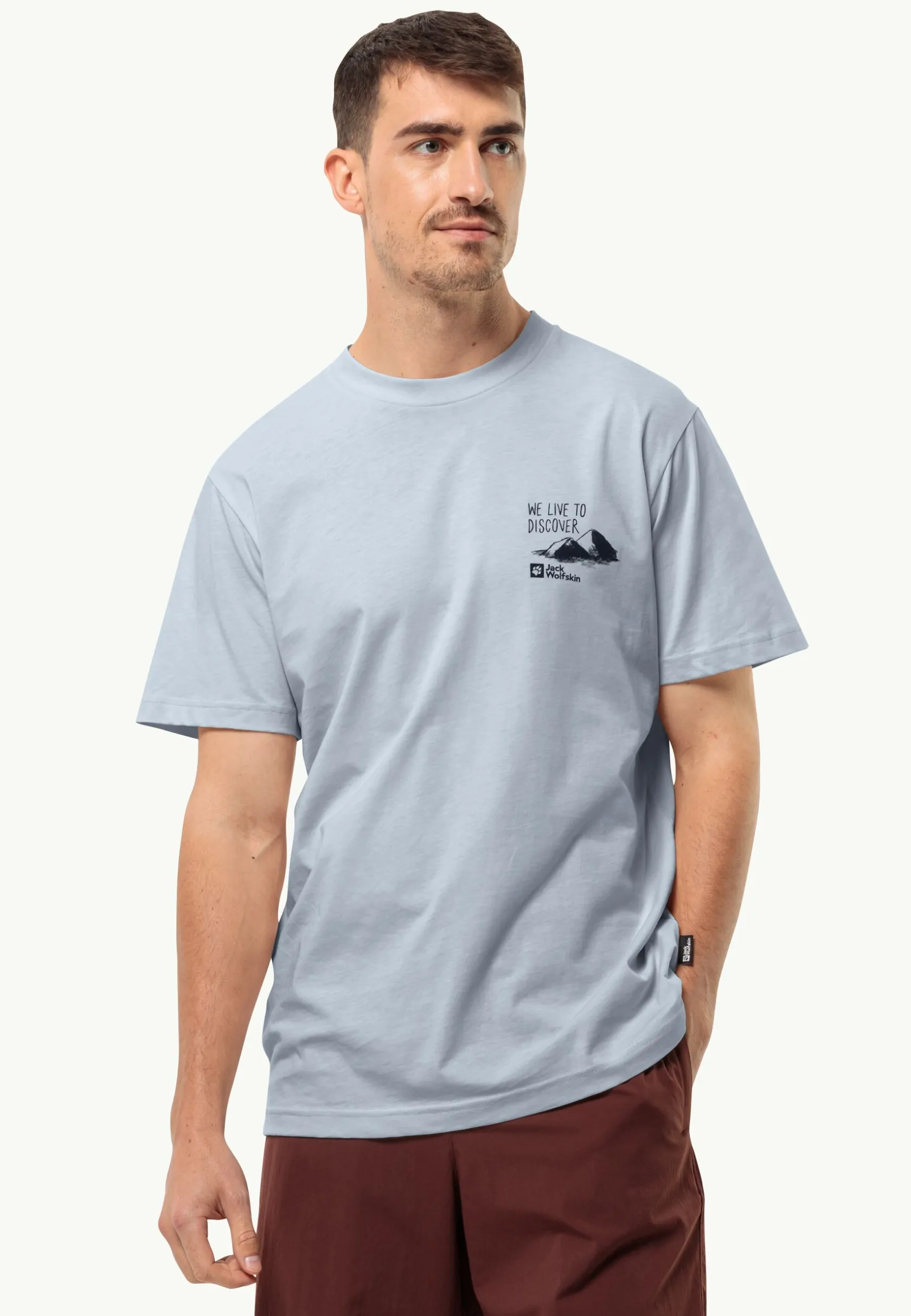 Jack Wolfskin Lifestyle|T-Shirts & Hauts Manches Longues-Discover T M