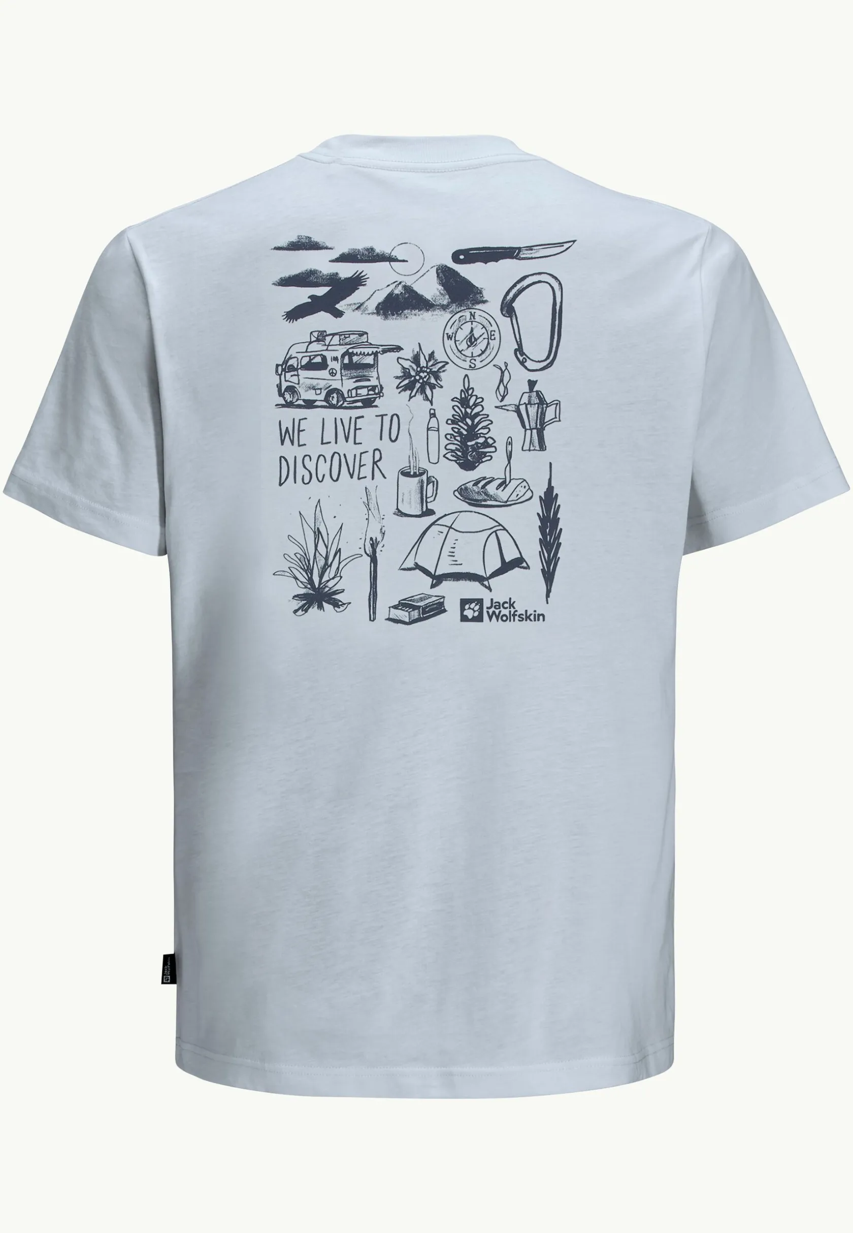 Jack Wolfskin Lifestyle|T-Shirts & Hauts Manches Longues-Discover T M