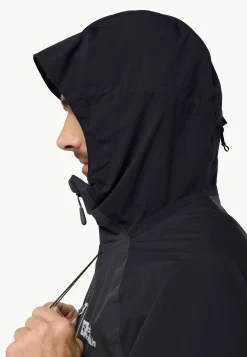 Jack Wolfskin Vestes Intermédiaires|Vestes De Pluie-Eagle Peak 2l Jkt M