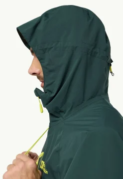 Jack Wolfskin Vestes Intermédiaires|Vestes De Pluie-Eagle Peak 2l Jkt M