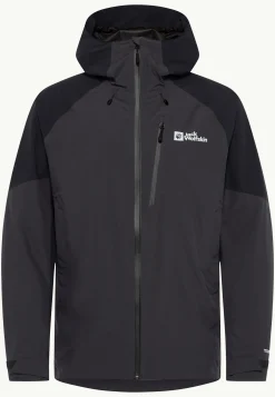 Jack Wolfskin Vestes Intermédiaires|Vestes De Pluie-Eagle Peak 2l Jkt M