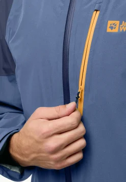 Jack Wolfskin Vestes Intermédiaires|Vestes De Pluie-Eagle Peak 2l Jkt M