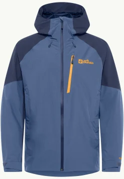 Jack Wolfskin Vestes Intermédiaires|Vestes De Pluie-Eagle Peak 2l Jkt M