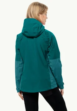 Jack Wolfskin Randonnée|Vestes Intermédiaires-Eagle Peak 2l Jkt W