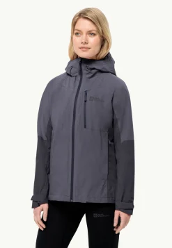 Jack Wolfskin Randonnée|Vestes Intermédiaires-Eagle Peak 2l Jkt W